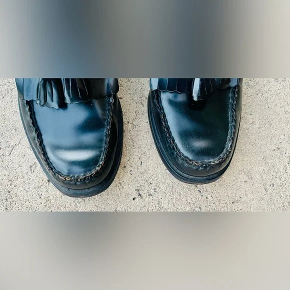 G.H.BASS Men's Layton Lug Weejuns® Tassel Loafers Size 8D - Picture 4 of 9